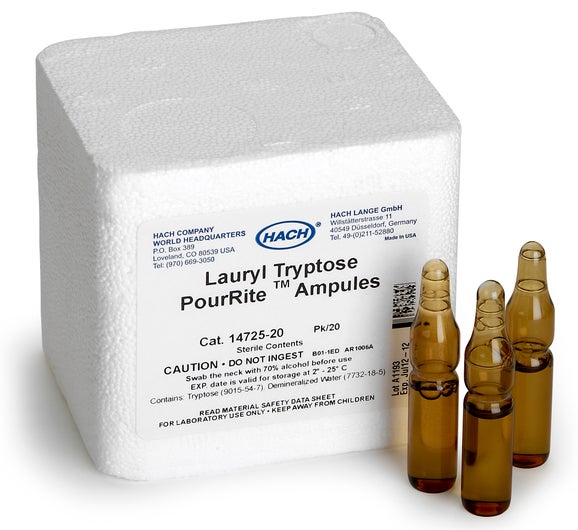 Lauryl Tryptose Ampules, 20/pk