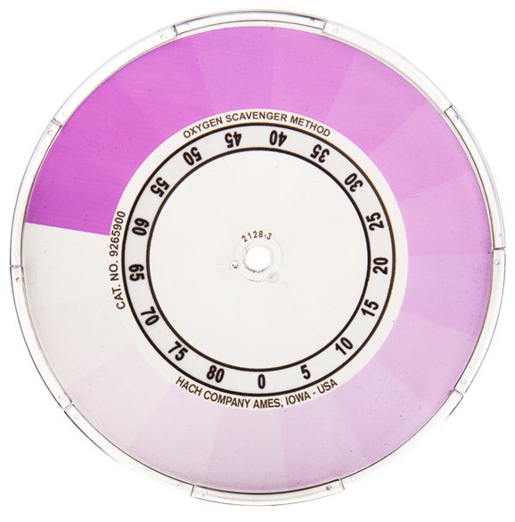 Color Disc Oxygen Scavenger, 0-80 units