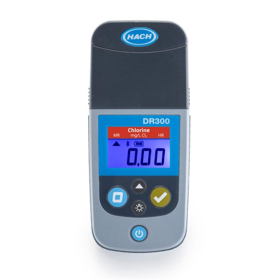 DR300 Pocket Colorimeter, Chlorine, Free + Total, MR, with Box