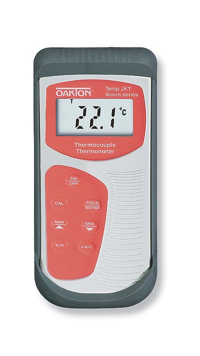 Oakton Acorn Temp J/K/T Thermocouple Digital Thermometer - Meter Only