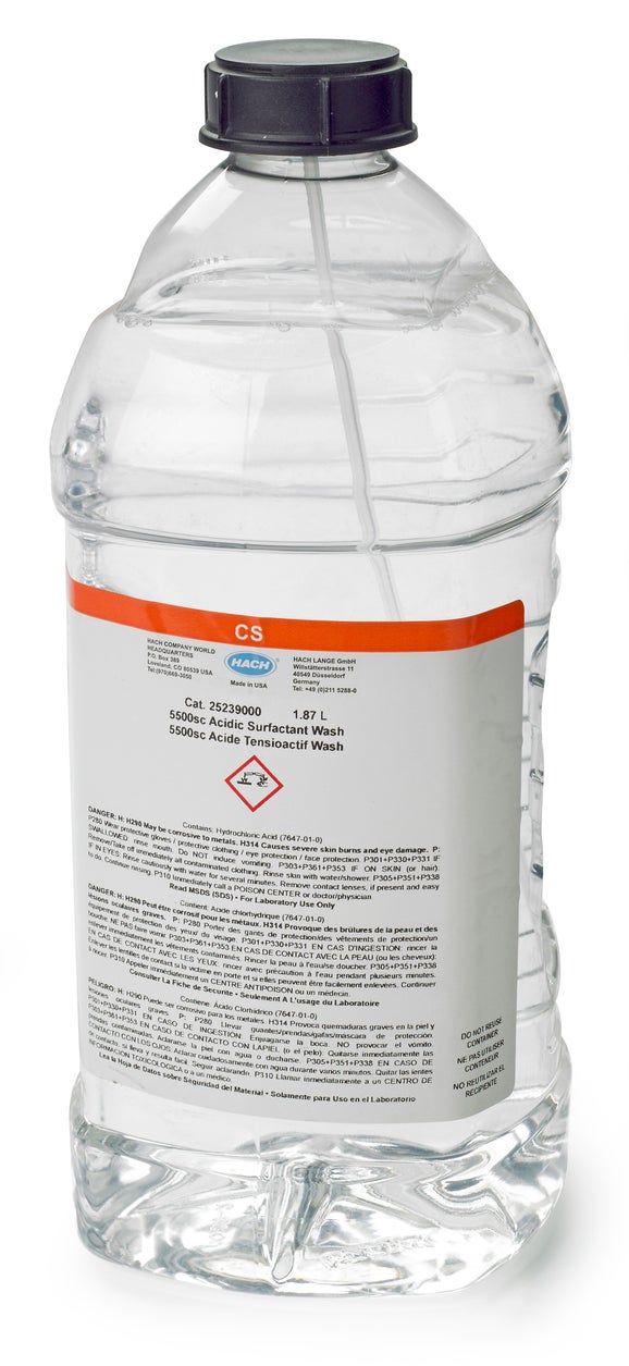 5500sc Ammonia Monochloramine Acidic Surfactant Wash, 2 L