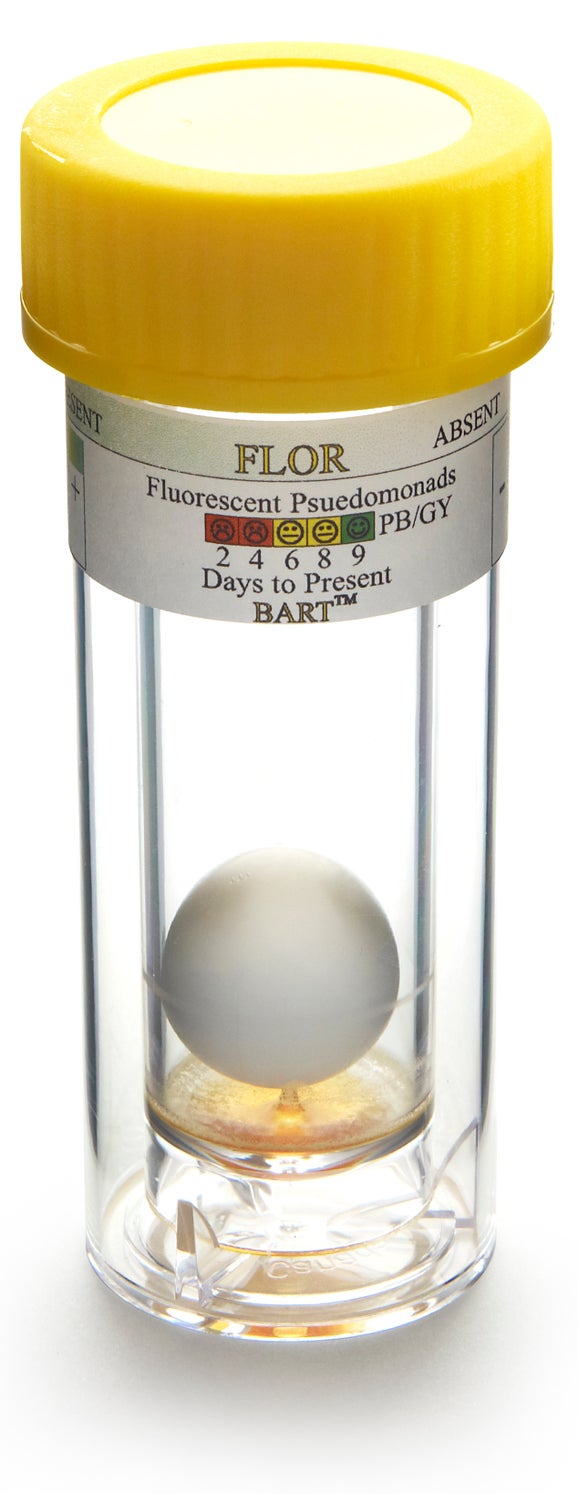 BART Test for Fluorescing Pseudomonas, 9/pk
