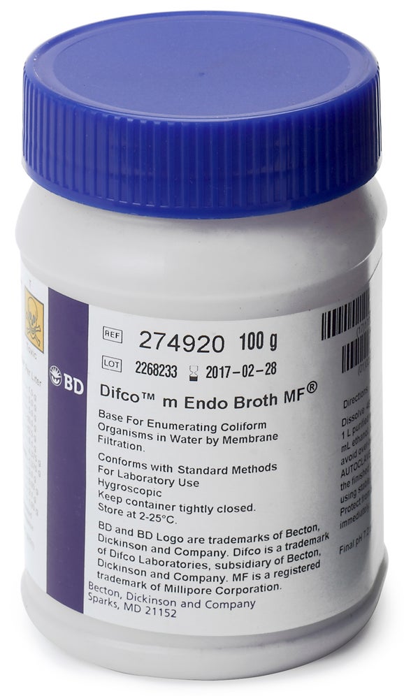 m-Endo Broth, Dehydrated 100 g