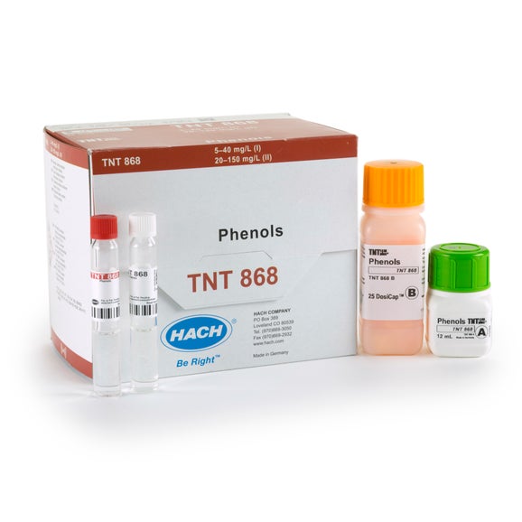 Phenols TNTplus Vial Test (5-150 mg/L), 24 Tests