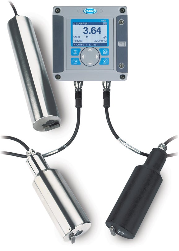 SOLITAX sc Turbidity Analyzer for Immersion in Open Tanks