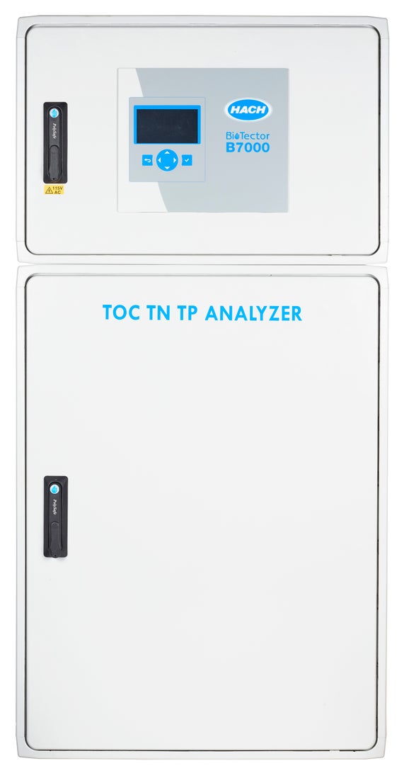 Hach BioTector B7000 Online TOC/TN/TP Analyser, 0-100 mg/L C, 1 stream, 115 V AC