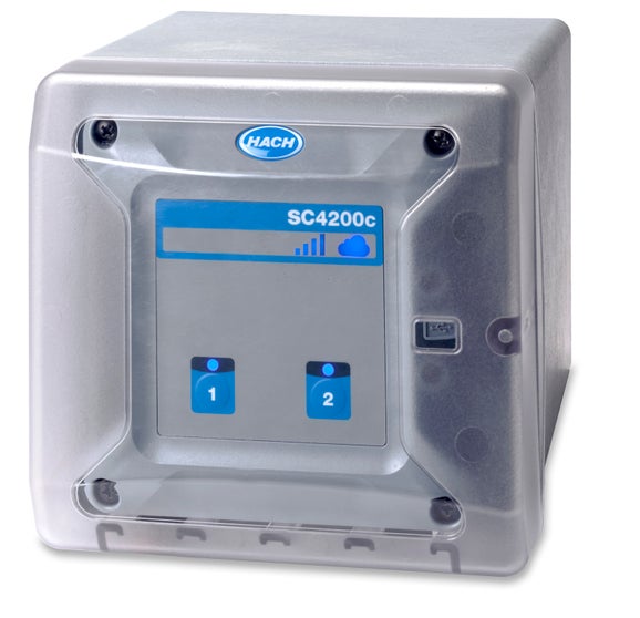 SC4200c Controller, North American Cellular Modem, mA Output, 2 digital Sensors, with plug