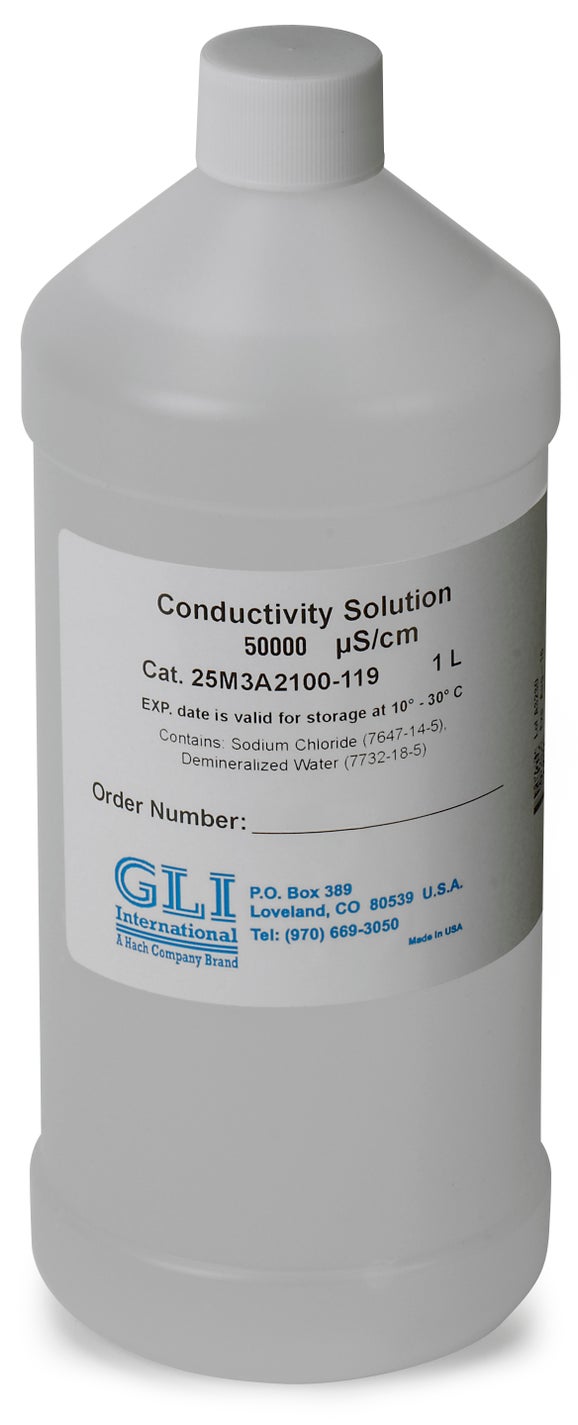 Conductivity Solution, 2000-150,000 µS/cm, 1 L