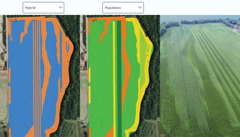 Plante híbridos duplos com mSet e vSet Select do Precision Planting.