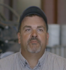 Headshot of Iowa corn farmer, Brian Hobbs. 