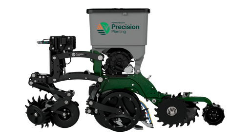 CornerStone Planting System from Precision Planting with 1.6 bu box. A custom, factory-built solution for your planter upgrade. 