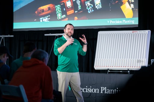A breakout session at Precision Planting's Winter Conference
