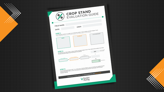 Crop stand evauation guide preview by Precision Planting