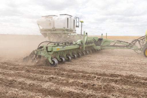 Clarity from Precision Planting offers high-definition visibility into dry fertilizer applicators and strip-till bars in real-time. 