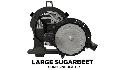 Precision Planting's vacuum meter vSet upgrade with sugarbeet seed disc installed.