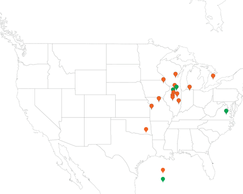 Radicle Lab and GeoPress Map
