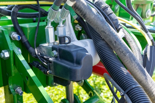 John Deere IRHD mounted on the row unit