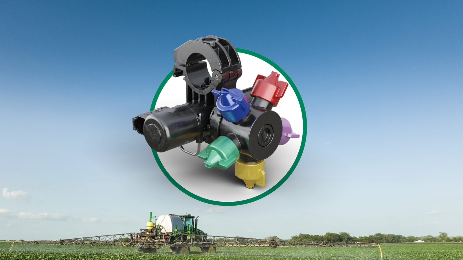 Precision Planting SymphonyNozzle variable rate control for sprayers