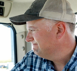 Headshot of Illinois farmer, Marc Padrutt. 