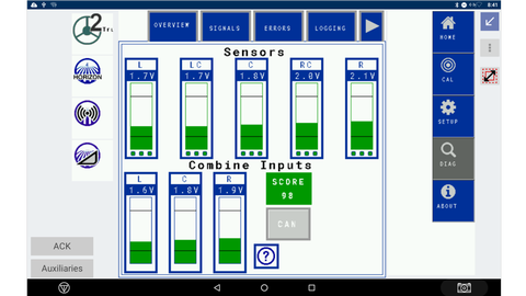 HeadSight from Precision Planting gives your combine automatic grain header height control powered through the combine's VT display. 