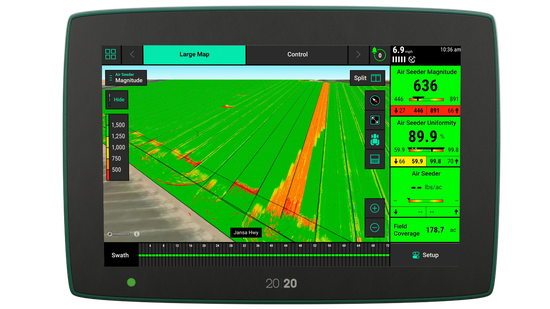 Clarity 20|20 fertilizer runout example