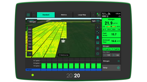 Take your 20|20 from the planter to the sidedress bar for fertilizer application. 