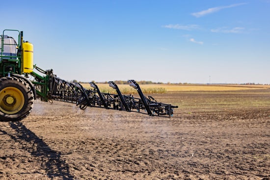 SymphonyVision uses cameras to detect weeds and adapt rates accordingly.