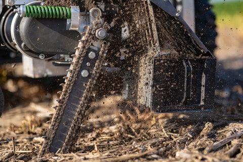 GeoKnife increases consistency of soil sampling by taking a cross section for a sample.