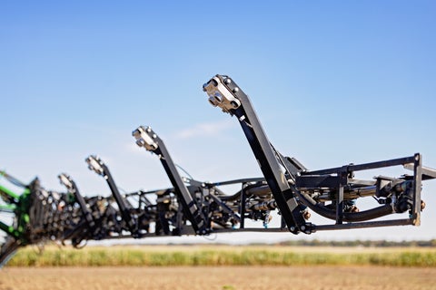 SymphonyVision uses cameras to detect weeds and adapt rates accordingly.