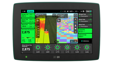 DrySet Air allows you to load one prescription for each tank to optimize product rates and placement.