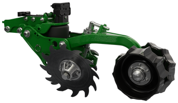 Système de fermeture des sillons en deux étapes FurrowForce de Precision Planting.