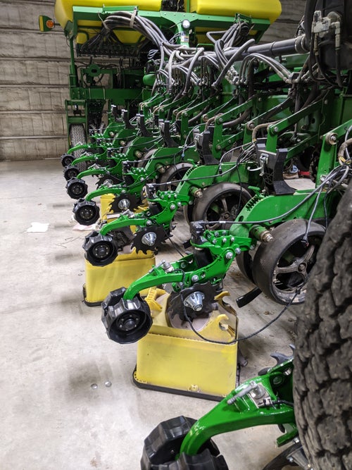 Brian Scott, a farmer in Indiana, retrofit his planter with Precision Planting products and upgraded technology while saving money. 