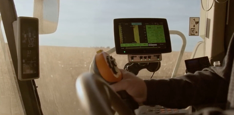 YieldSense accurately reads yield data in the 20|20 in the cab.