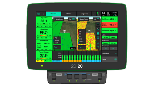 vDrive from Precision Planting is a maintenance-free electric drive system, controlled by the 20|20.