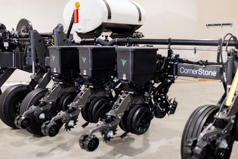 CornerStone from Precision Planting is a fully-custom, factory-built, planting system. 
