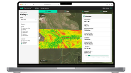 See your harvest yield data with Panorama on your phone or computer. 