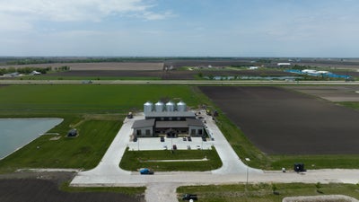 Precision Planting PTI Farm Aerial View in Pontiac, IL, USA