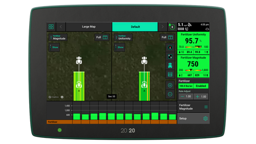 Add real-time monitoring and fertilizer rate control to your strip-till system to maximize your program's impact while lowering costs.