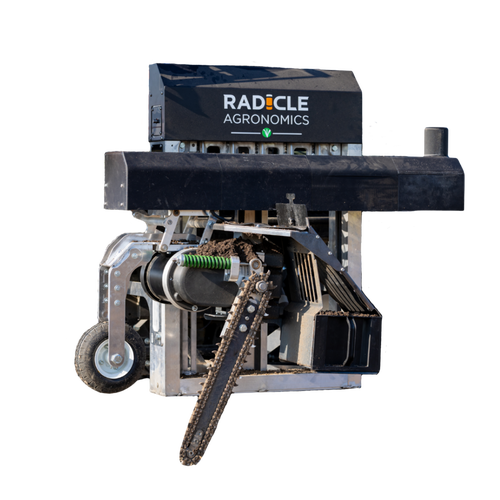 GeoKnife samples a cross section of soil for accurate, efficient soil testing.
