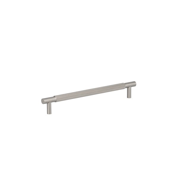Tezra textured cabinetry pull angle BN