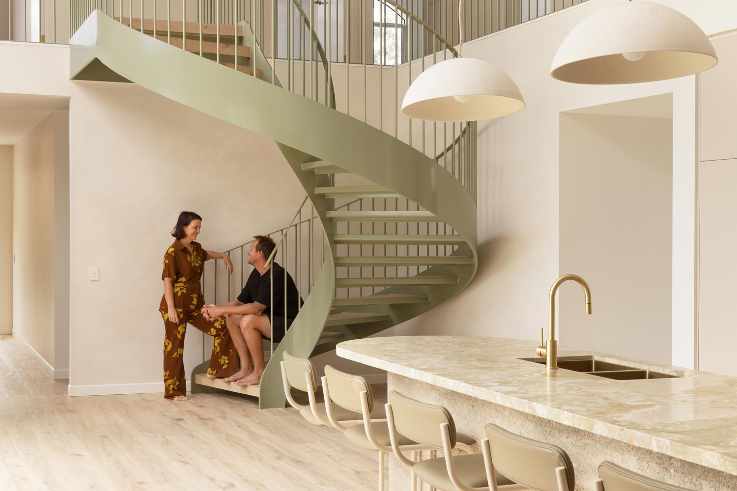 The Lakehouse: Organic Architecture Meets Vibrant 70s Flair