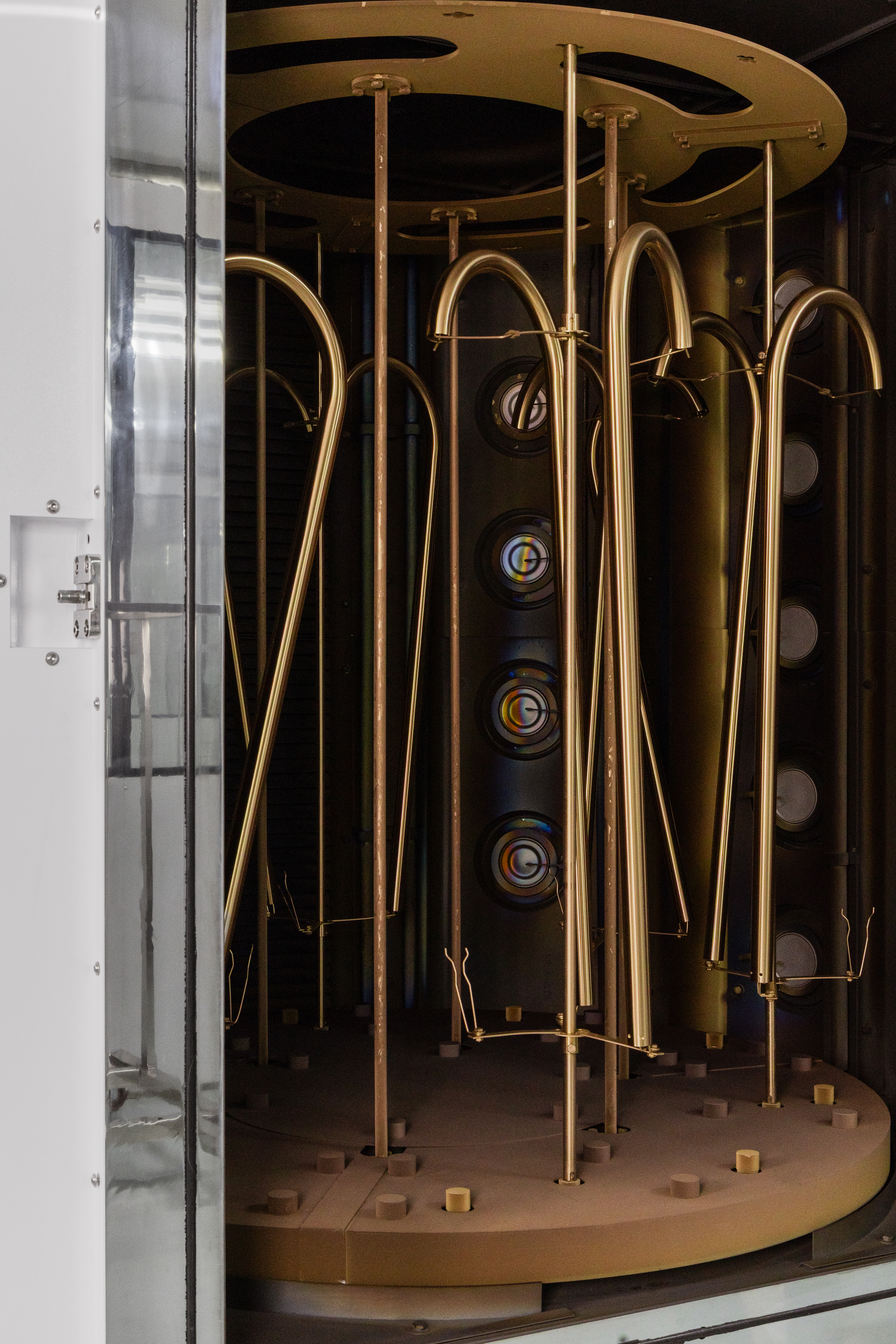The PVD coating chamber at the ABI Zhongshan facility