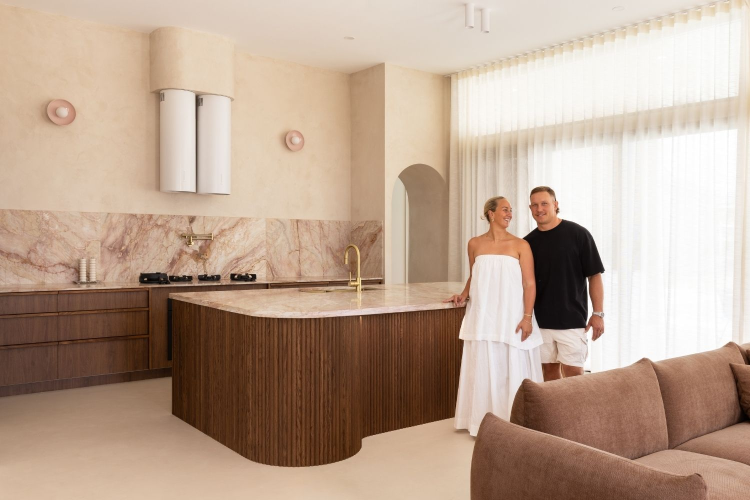 Inside Mackenzie & Reuben Cotter’s Moditerranean Family Home