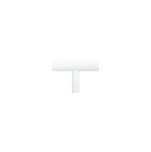tezra cabinetry T pull white front