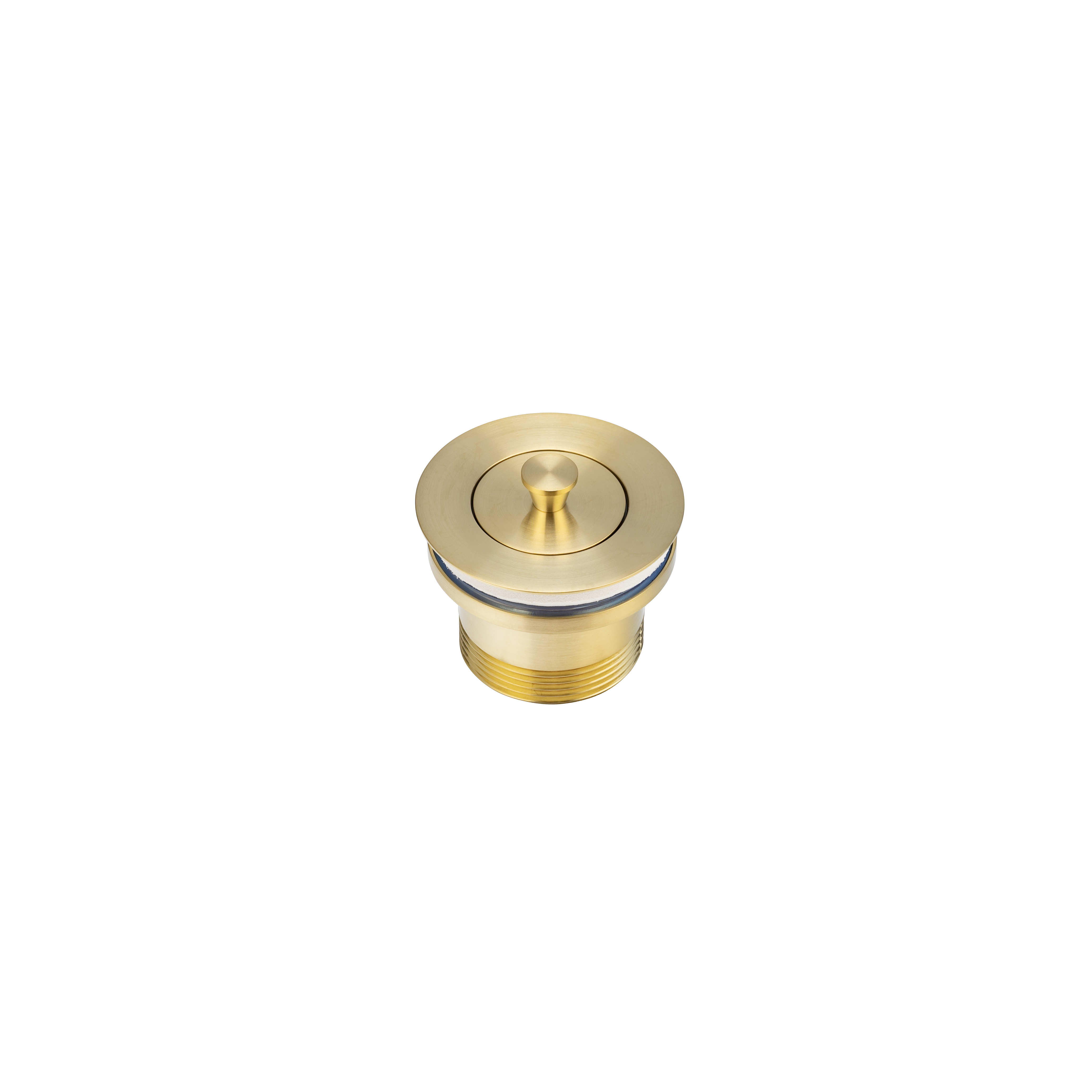Bat Plug Pull-Out Bath Plug - Brushed Brass | (NZ) ABI Bathrooms & Interiors