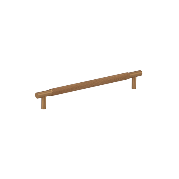 Tezra Textured Cabinetry Pull 220mm - Brushed Copper 