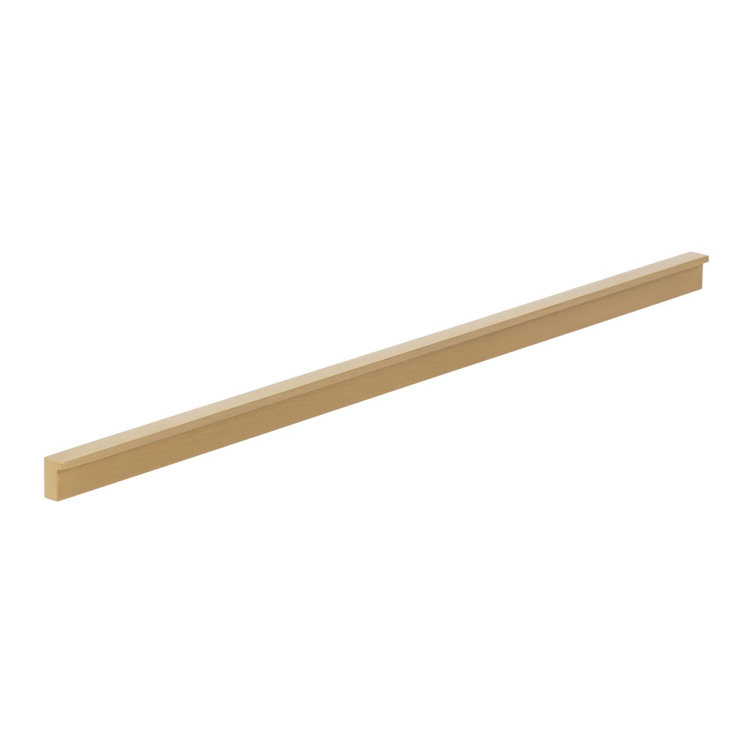 Beta-400mm-Cabinetry Pull Angle-Brushed-Brass