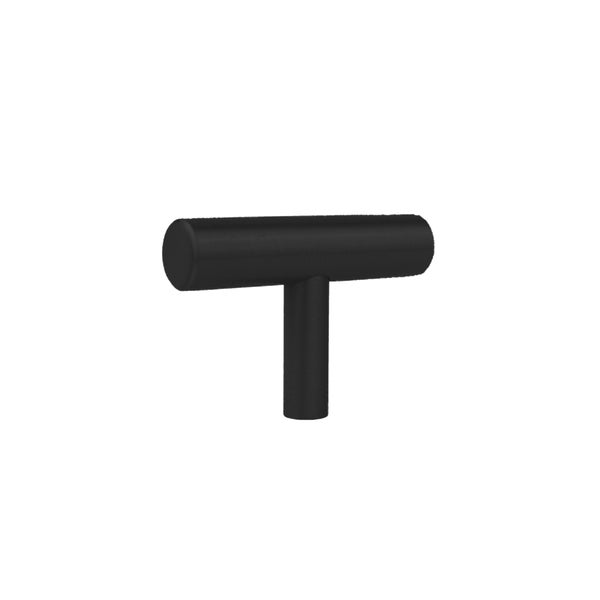 Tezra Cabinetry T Pull 50mm - Matte Black - Feature