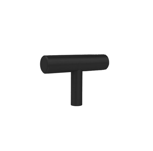 Tezra Cabinetry T Pull 50mm - Matte Black 