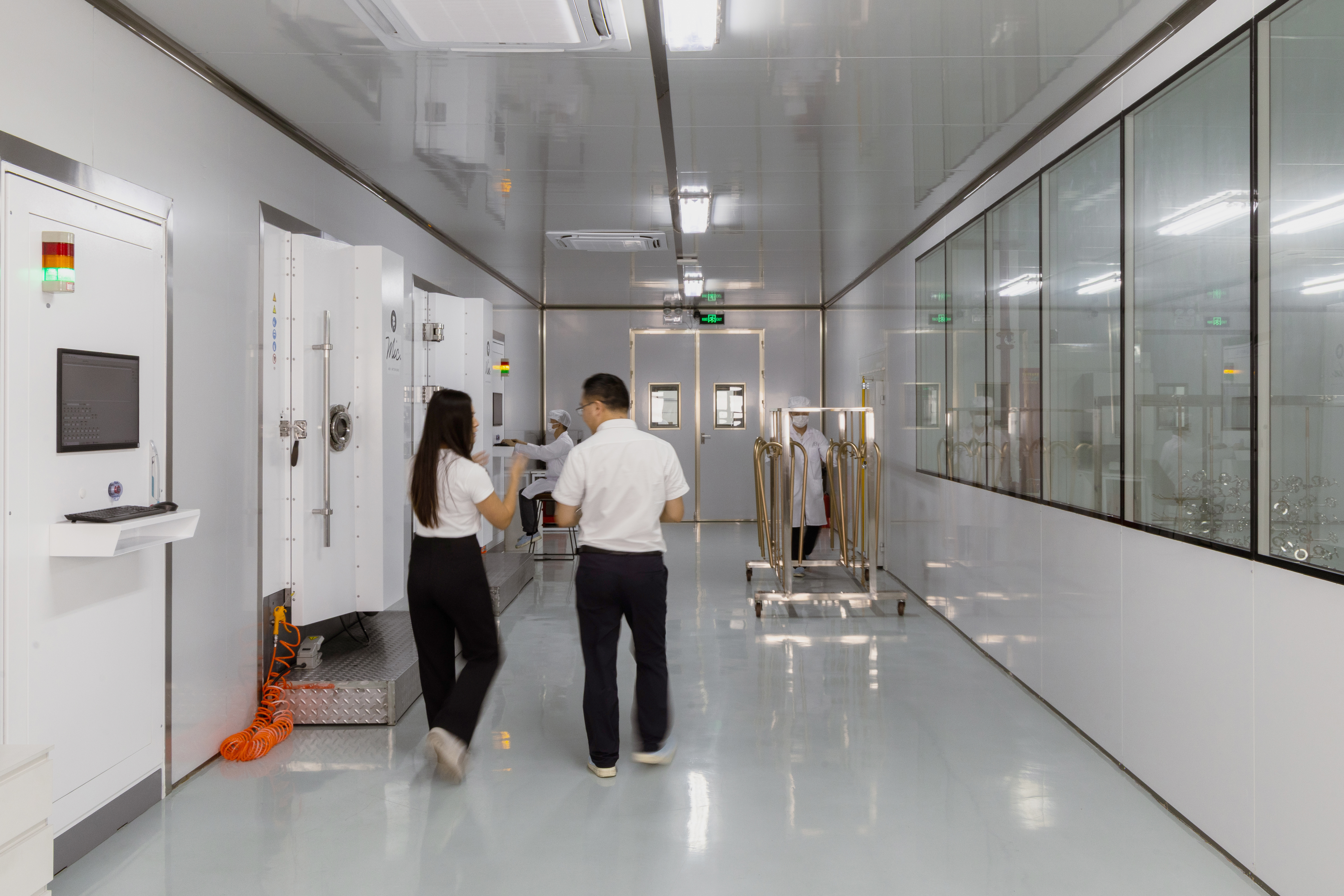 Quality checks at the Zhongshan facility